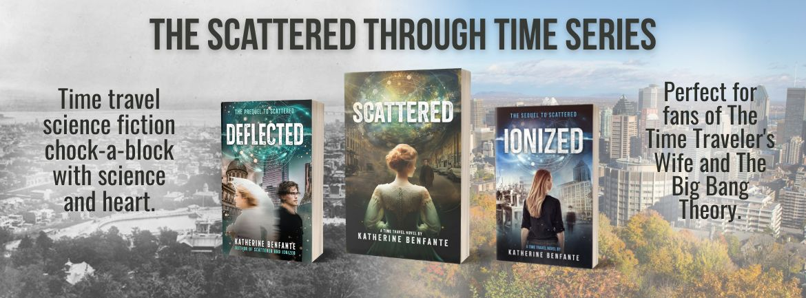 The Scattered Through Time series, by Katherine Benfante, included Deflected, Scattered, and Ionized